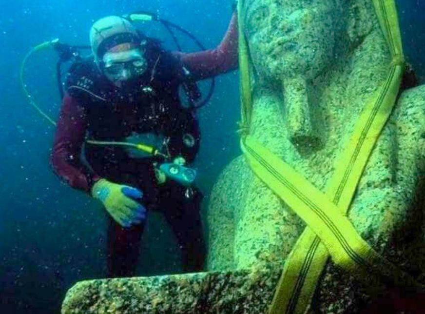 Tauchtour zur Entdeckung des alten Alexandria vom Hafen Alexandria aus